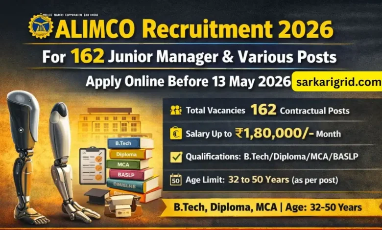 ALIMCO Recruitment 2026