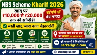 NBS Scheme Kharif 2026