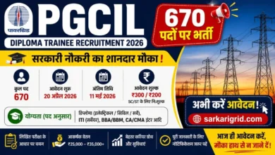 PGCIL Diploma Trainee Recruitment 2026